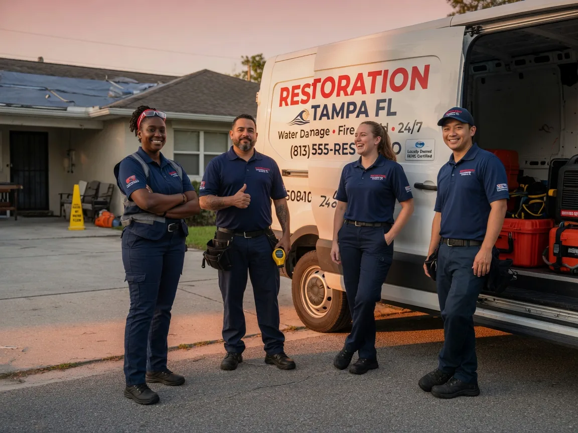 Water Damage Restoration company in Russellville, OH